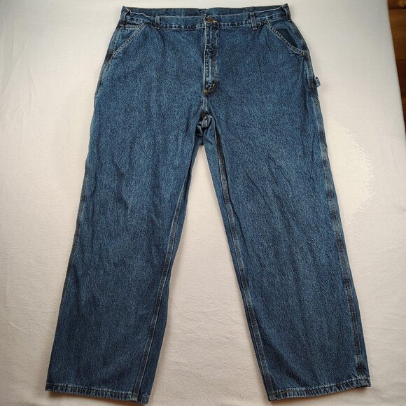 Carhartt Original Dungaree Fit Jeans Mens 42x30 100% Cotton - Picture 1 of 8